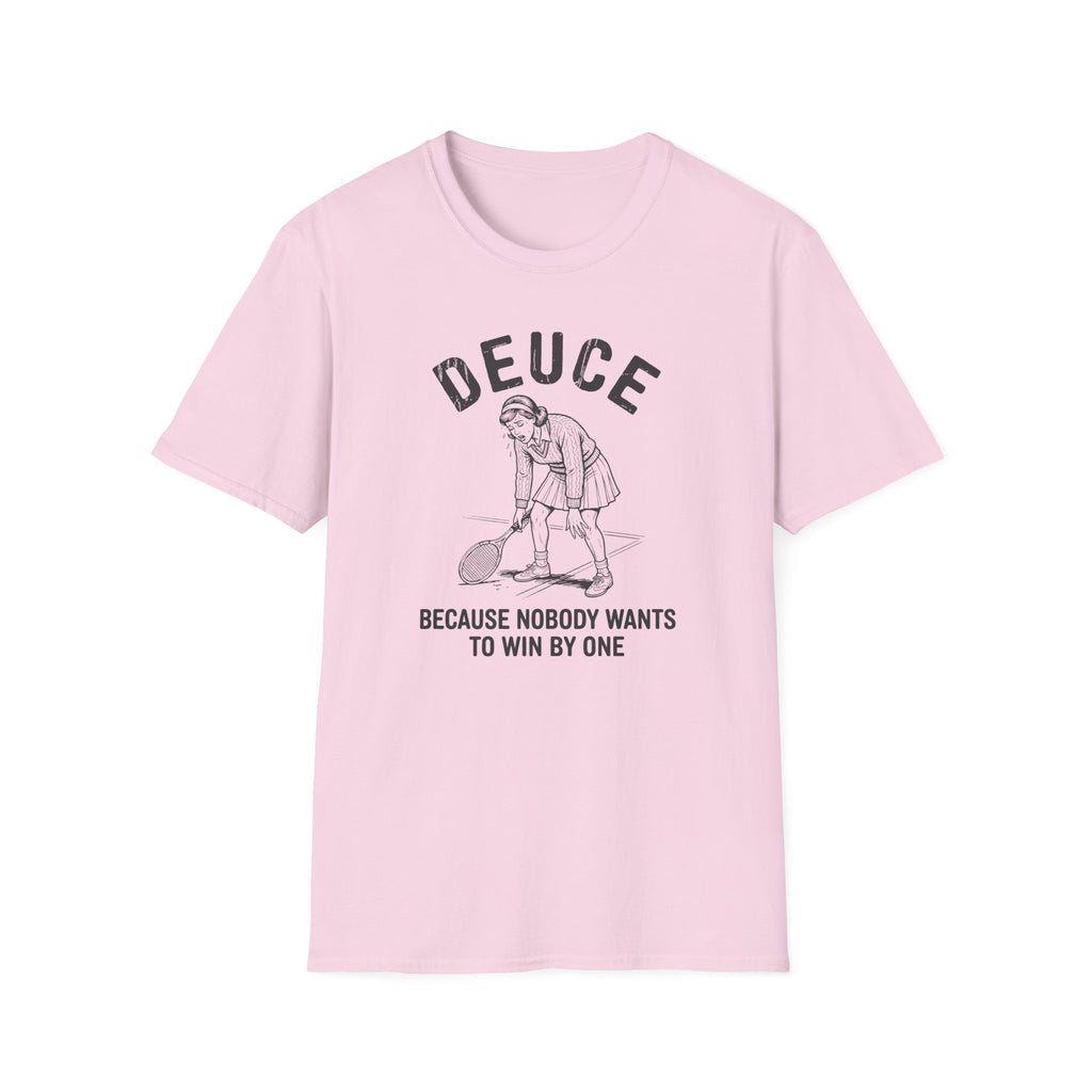 Deuce Tired Woman Tennis T-Shirt