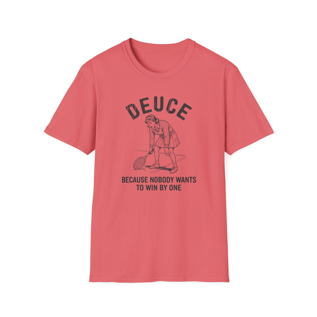 Deuce Tired Woman Tennis T-Shirt
