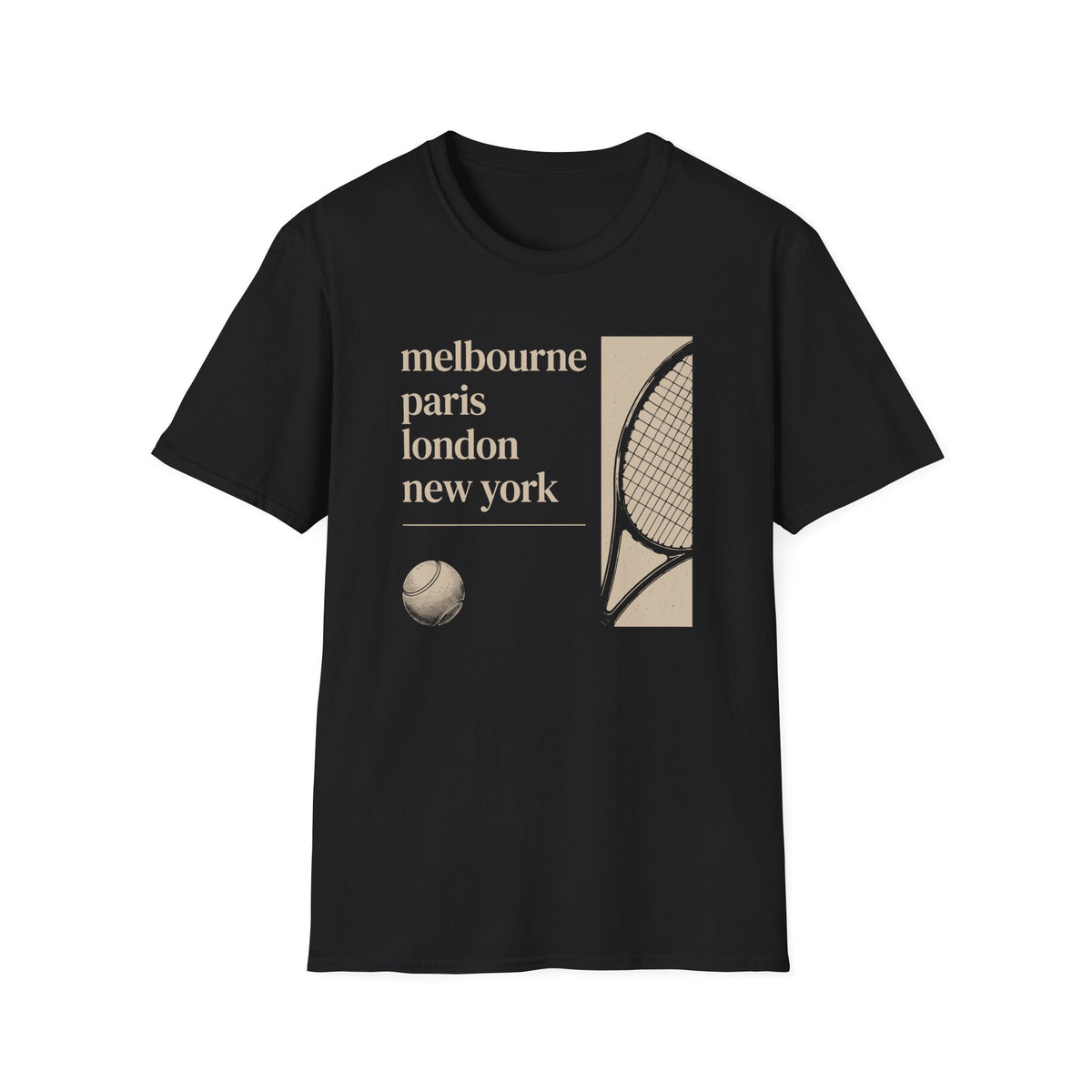 Grand Slam Cities Tennis T-Shirt