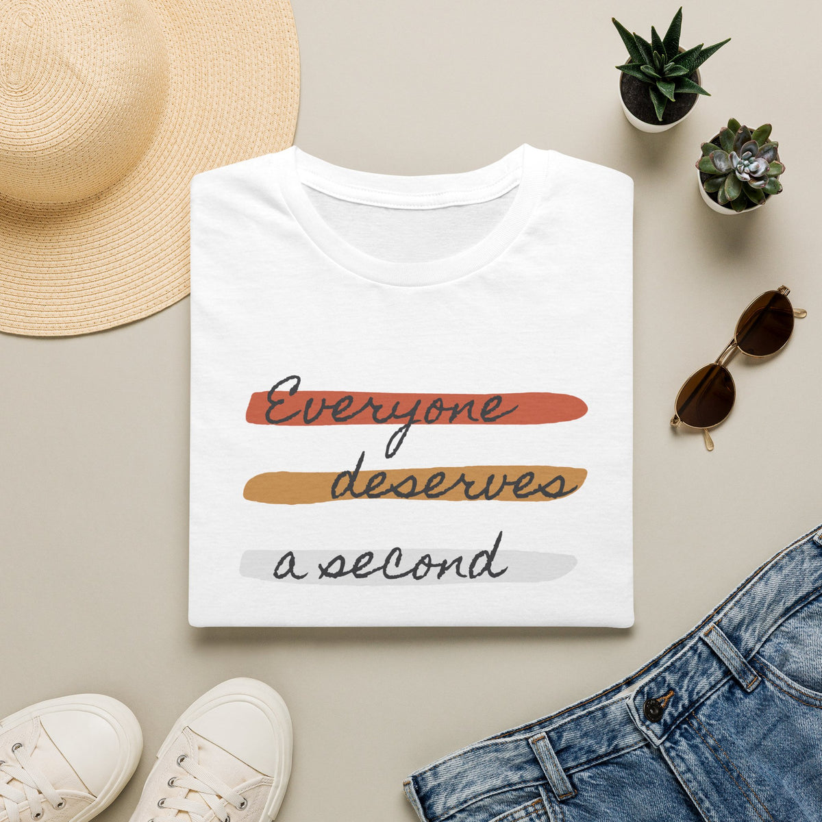 Everyone Deserves Second Serve Tennis T-Shirt