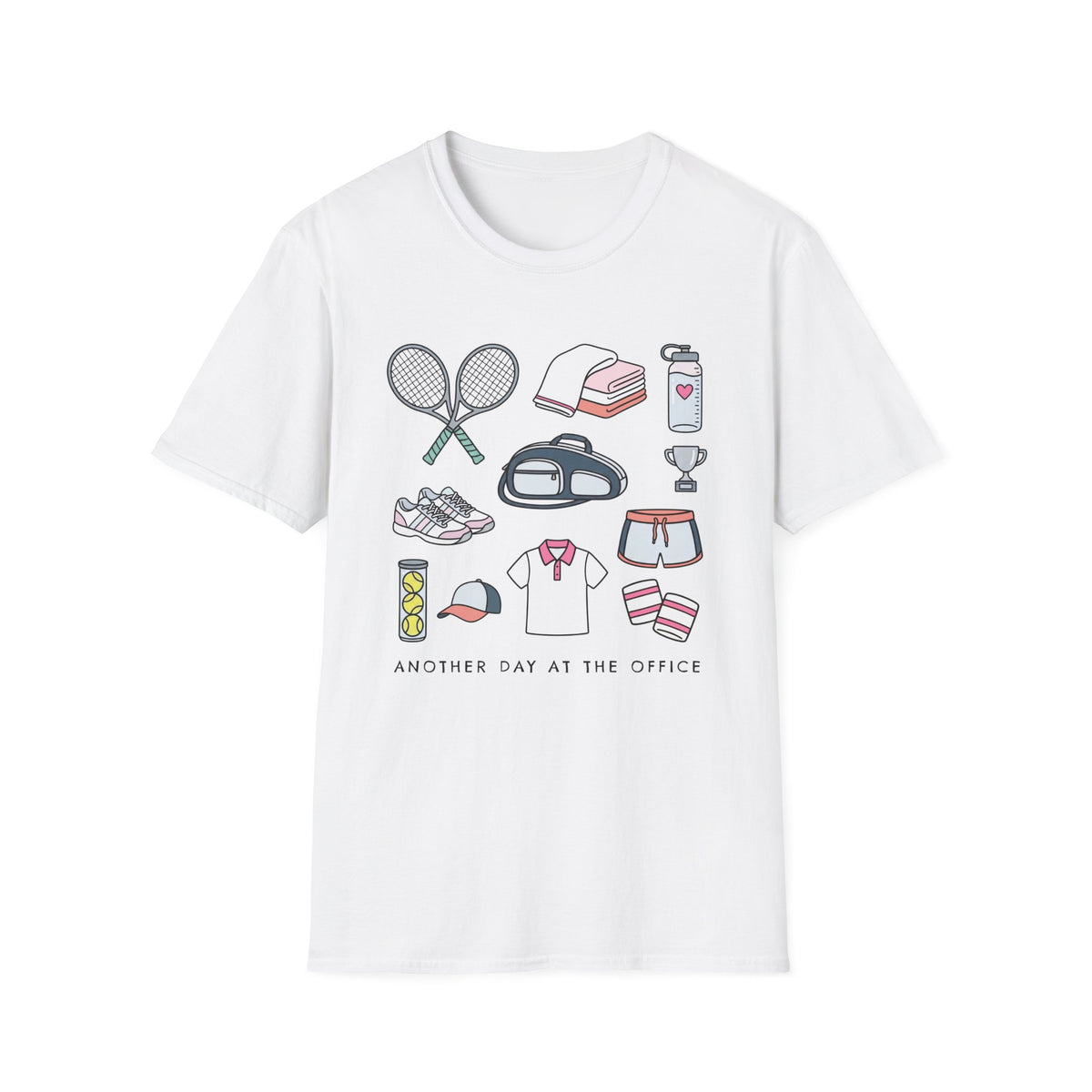 Another Day In The Office Women Tennis T-Shirt