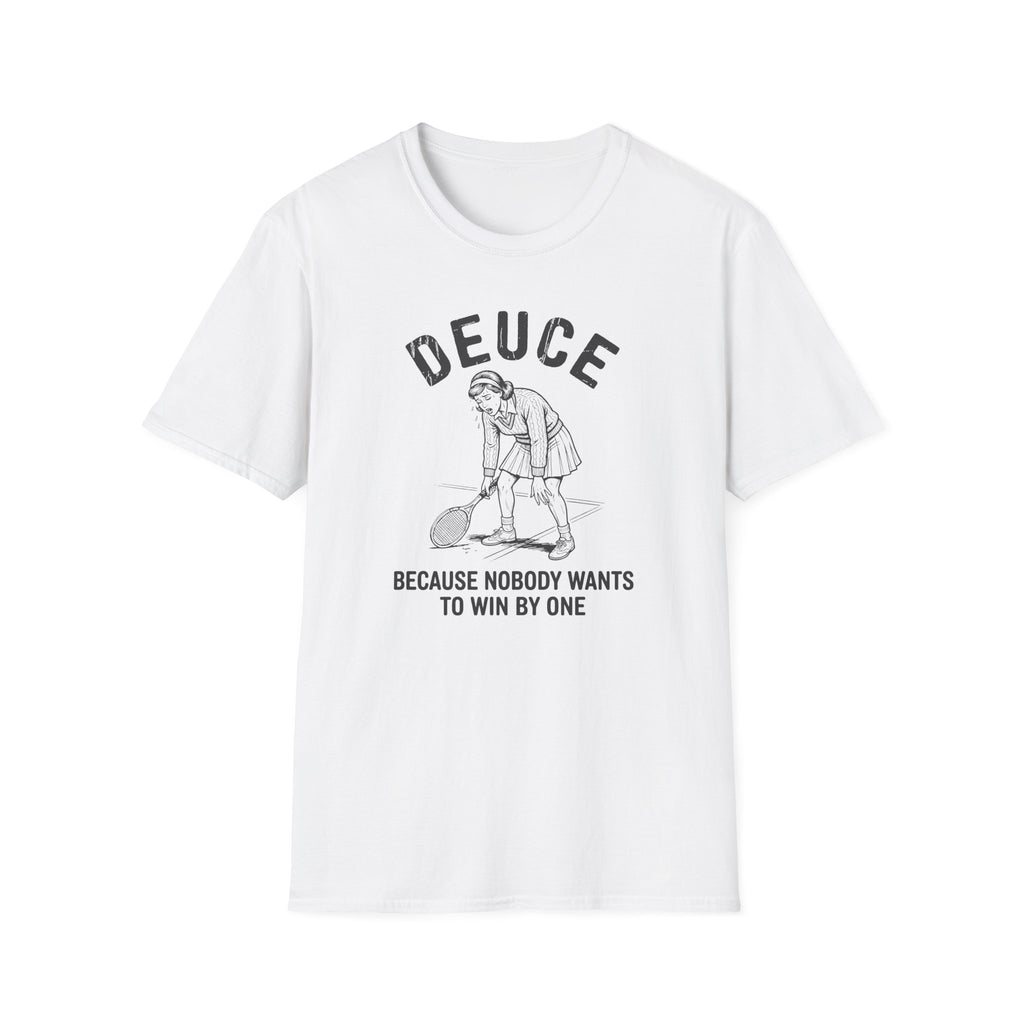 Deuce Tired Woman Tennis T-Shirt