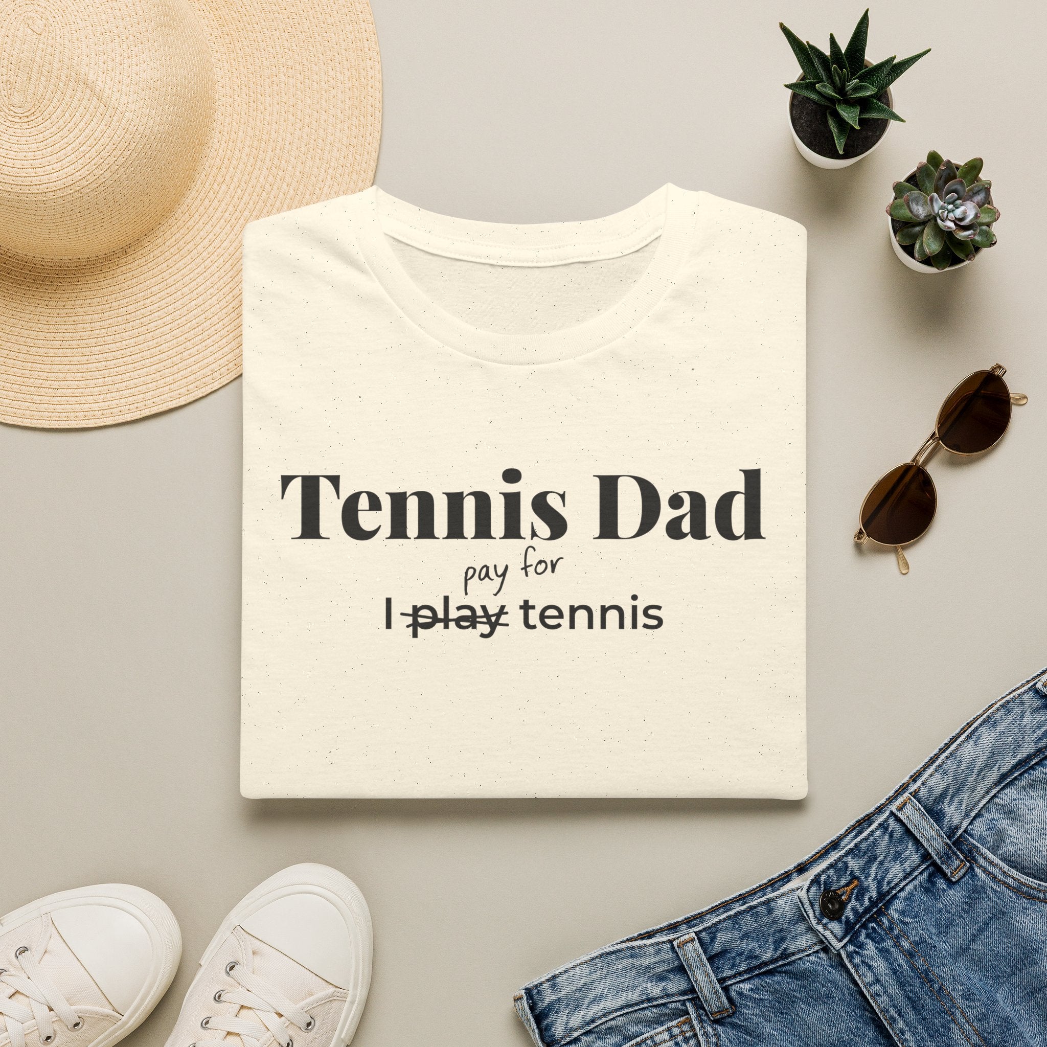 Tennis Dad Pay T-Shirt