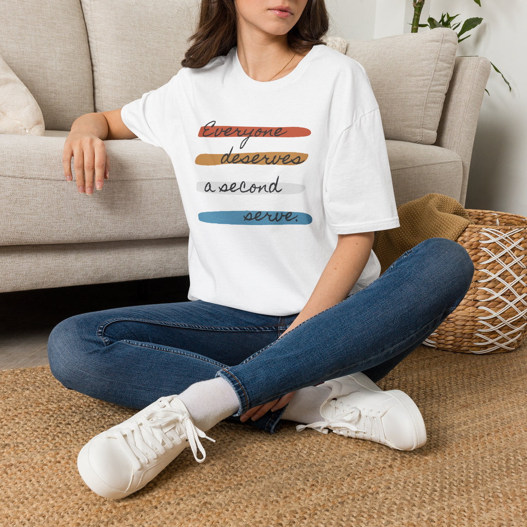 Everyone Deserves Second Serve Tennis T-Shirt