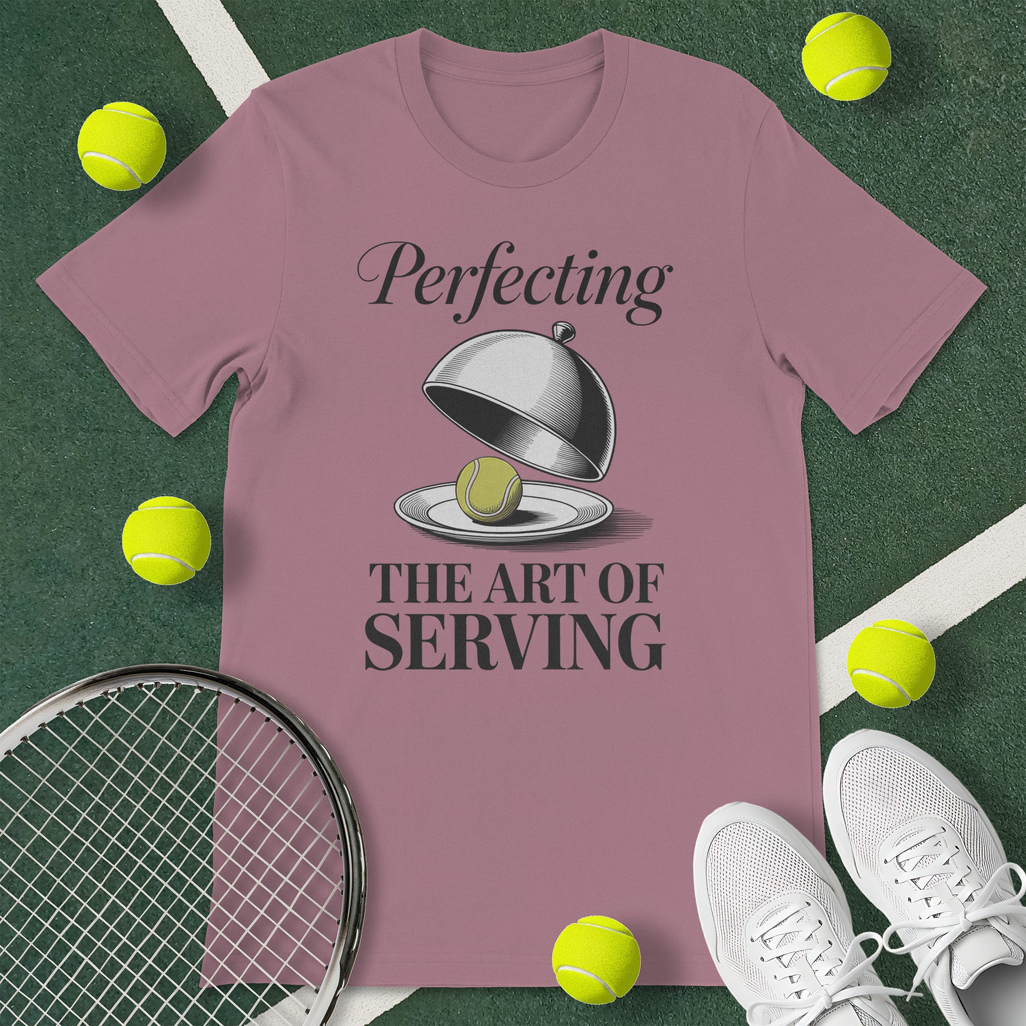 Art of Serving Tennis T-Shirt