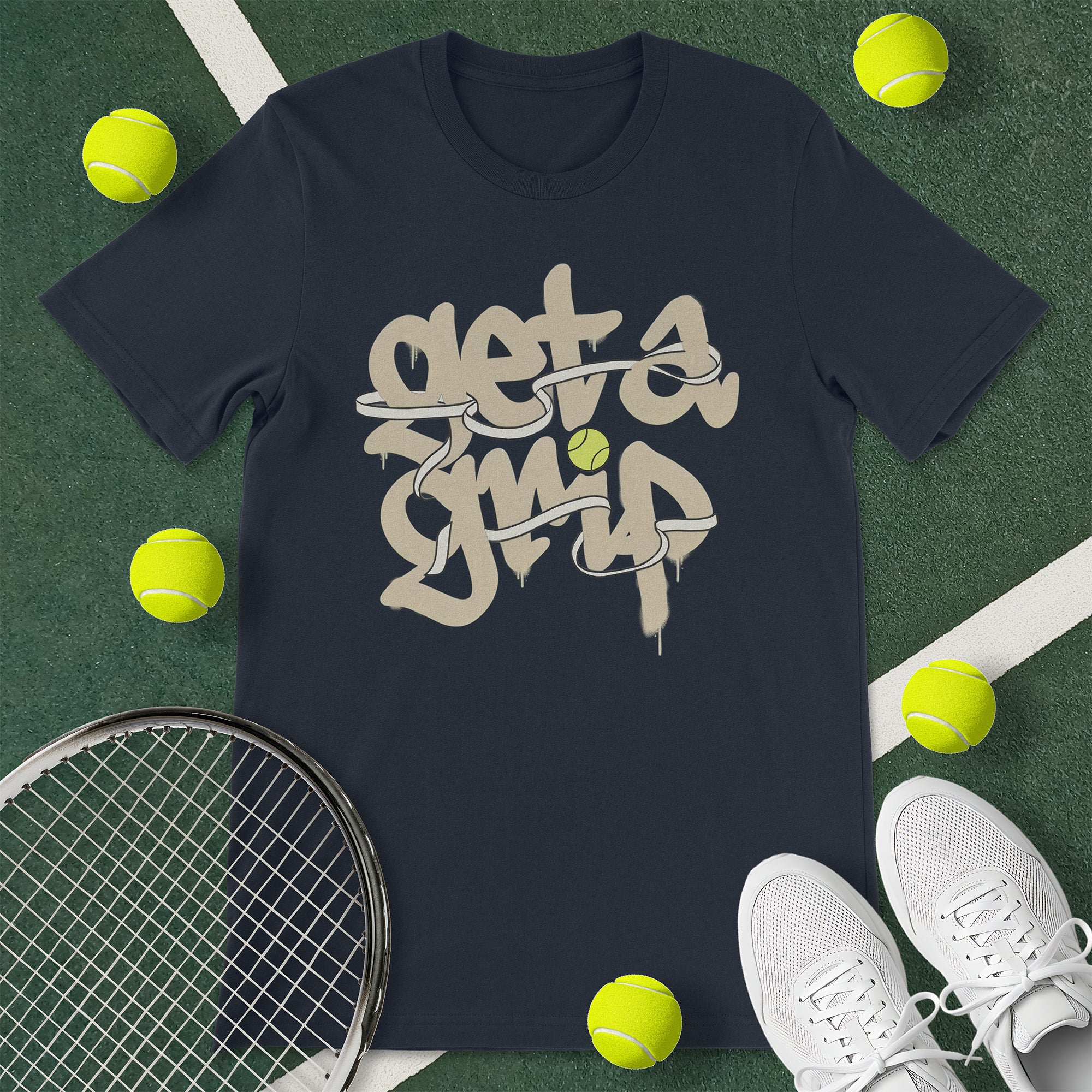 Get a Grip Tennis T-Shirt