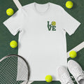 Love Block Letter Tennis T-Shirt