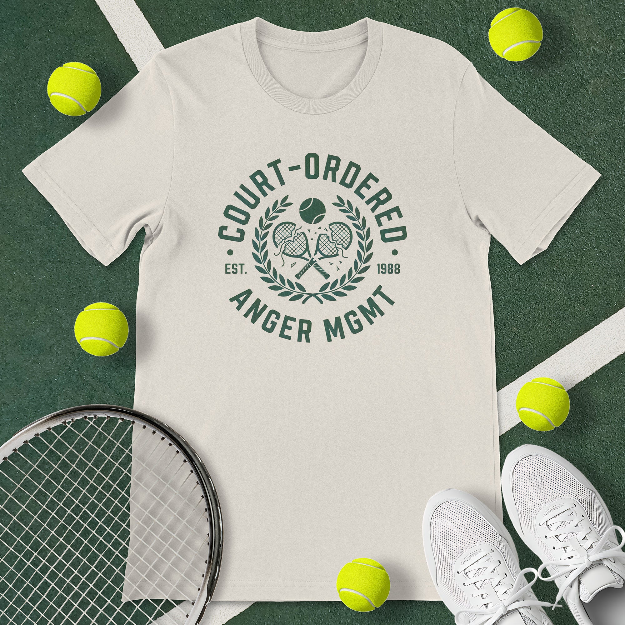 Anger Management Tennis T-Shirt