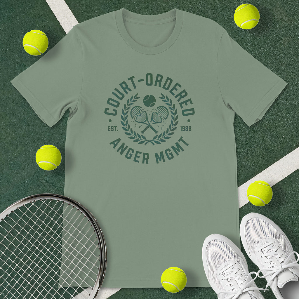 Anger Management Tennis T-Shirt
