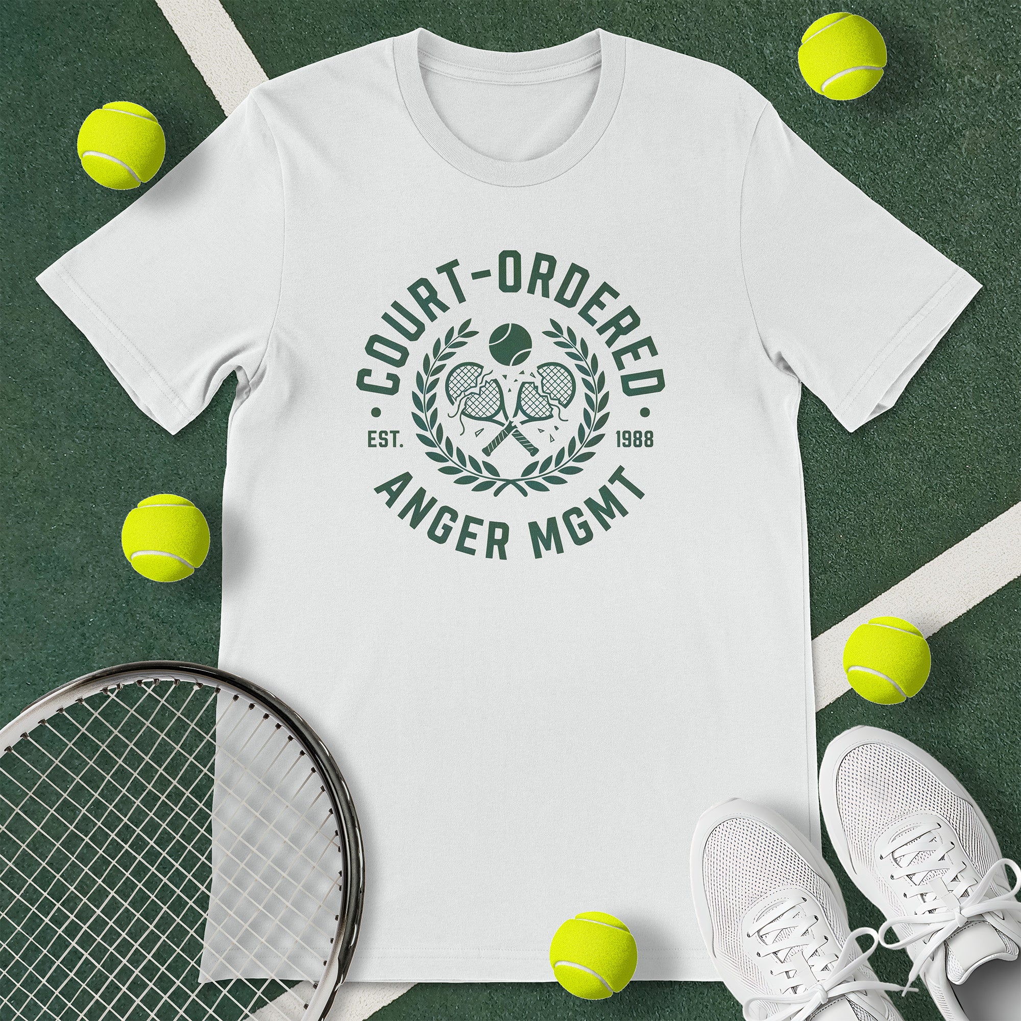 Anger Management Tennis T-Shirt