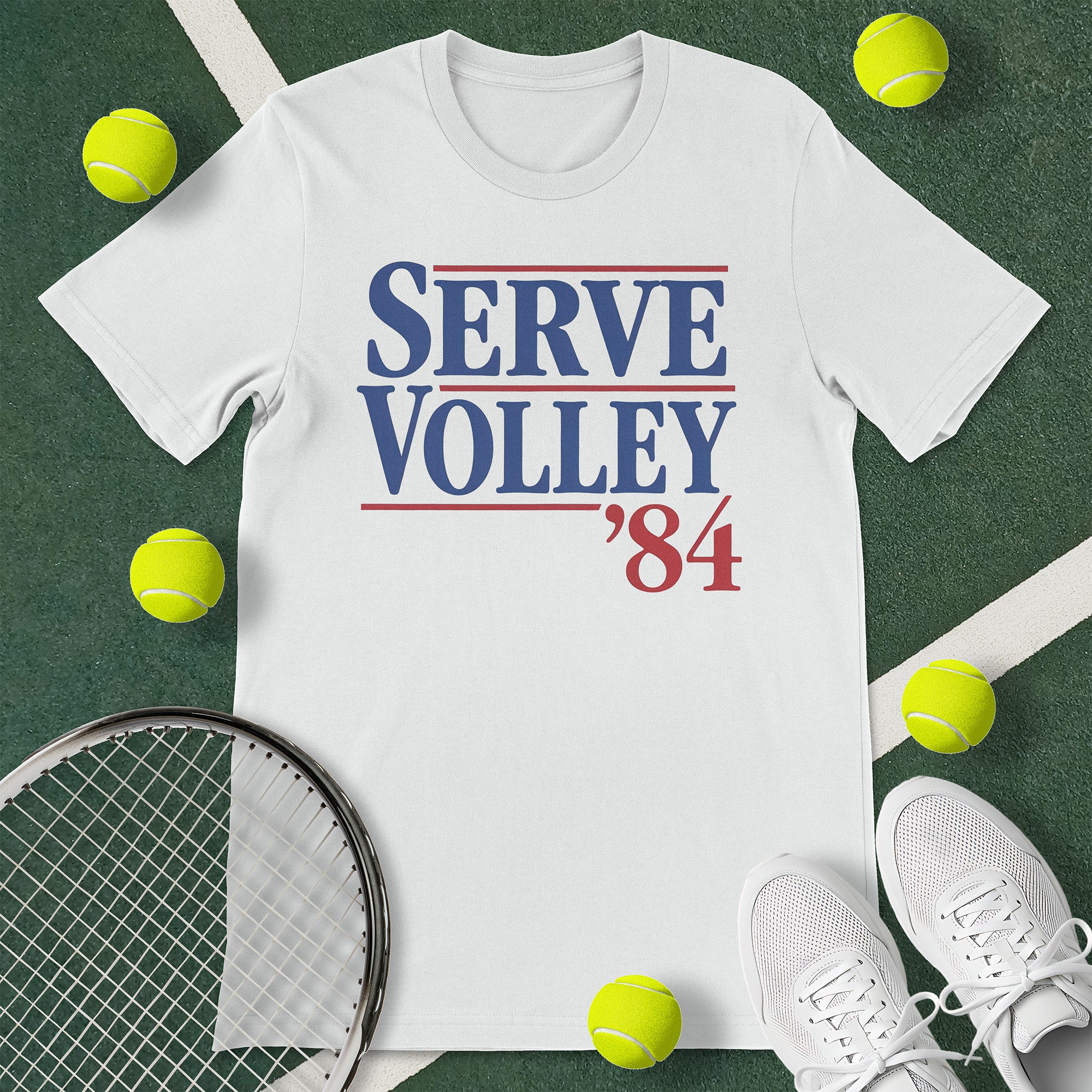 Serve Volley Tennis T-Shirt