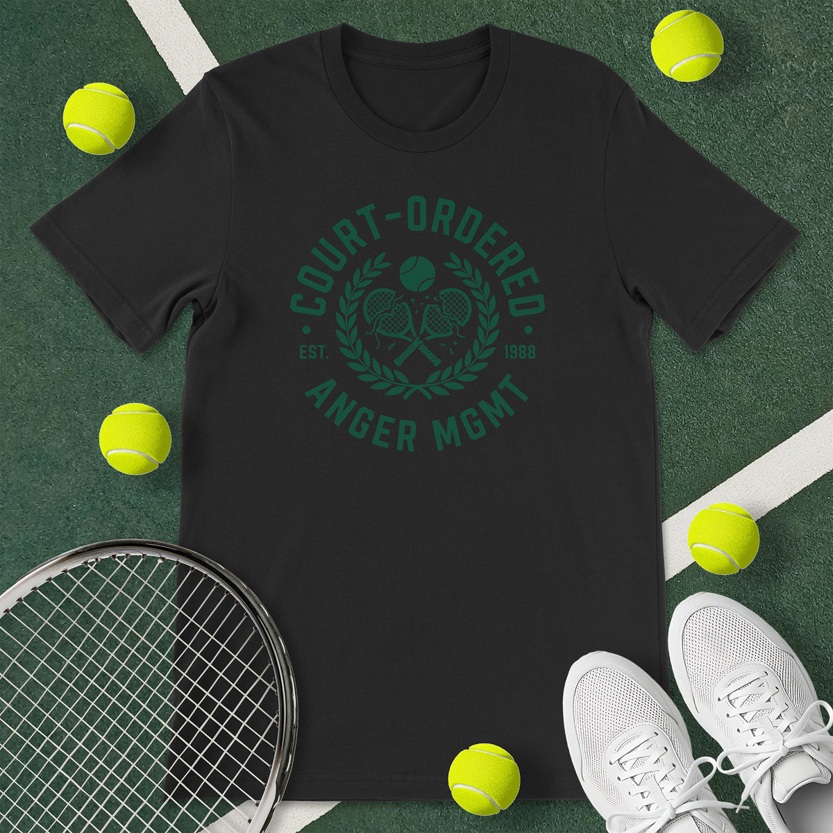 Anger Management Tennis T-Shirt