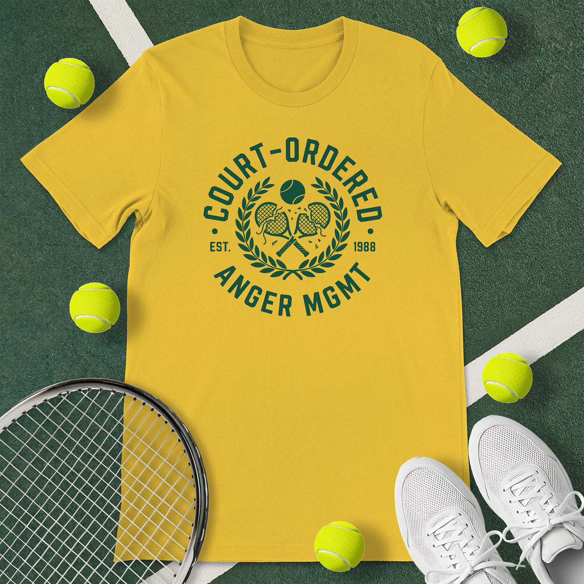 Anger Management Tennis T-Shirt