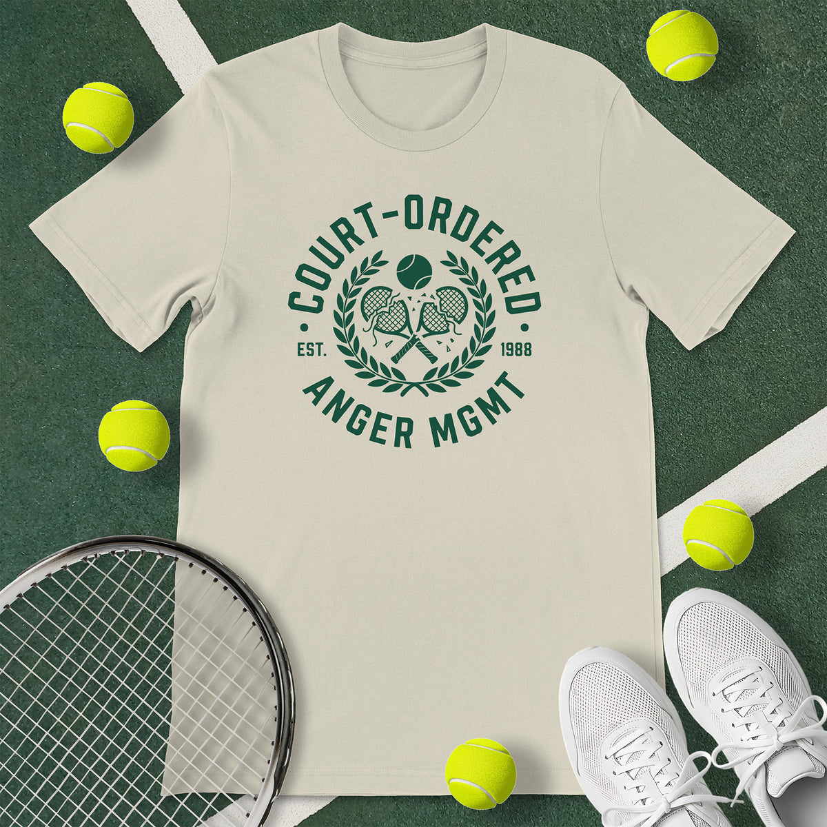 Anger Management Tennis T-Shirt
