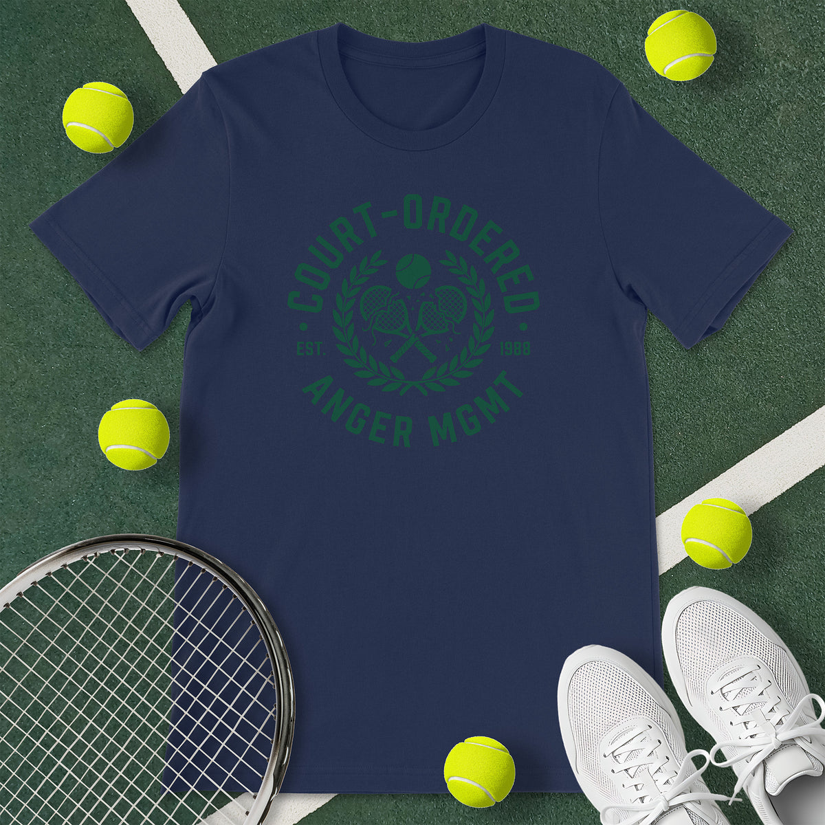 Anger Management Tennis T-Shirt