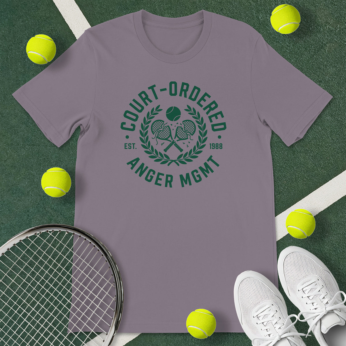 Anger Management Tennis T-Shirt