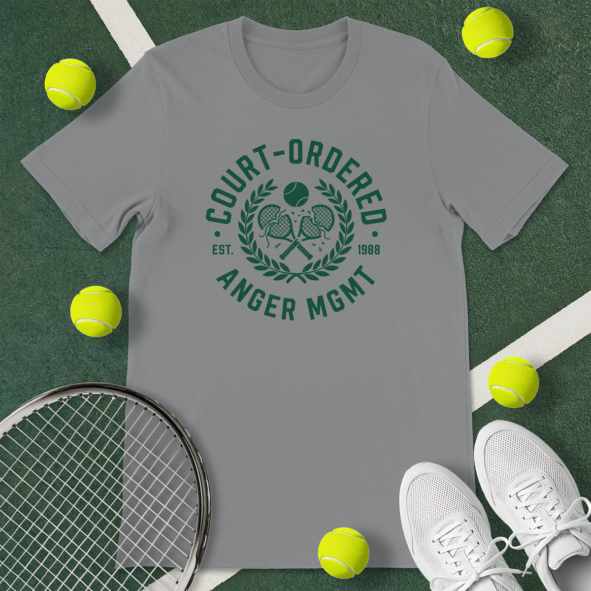 Anger Management Tennis T-Shirt