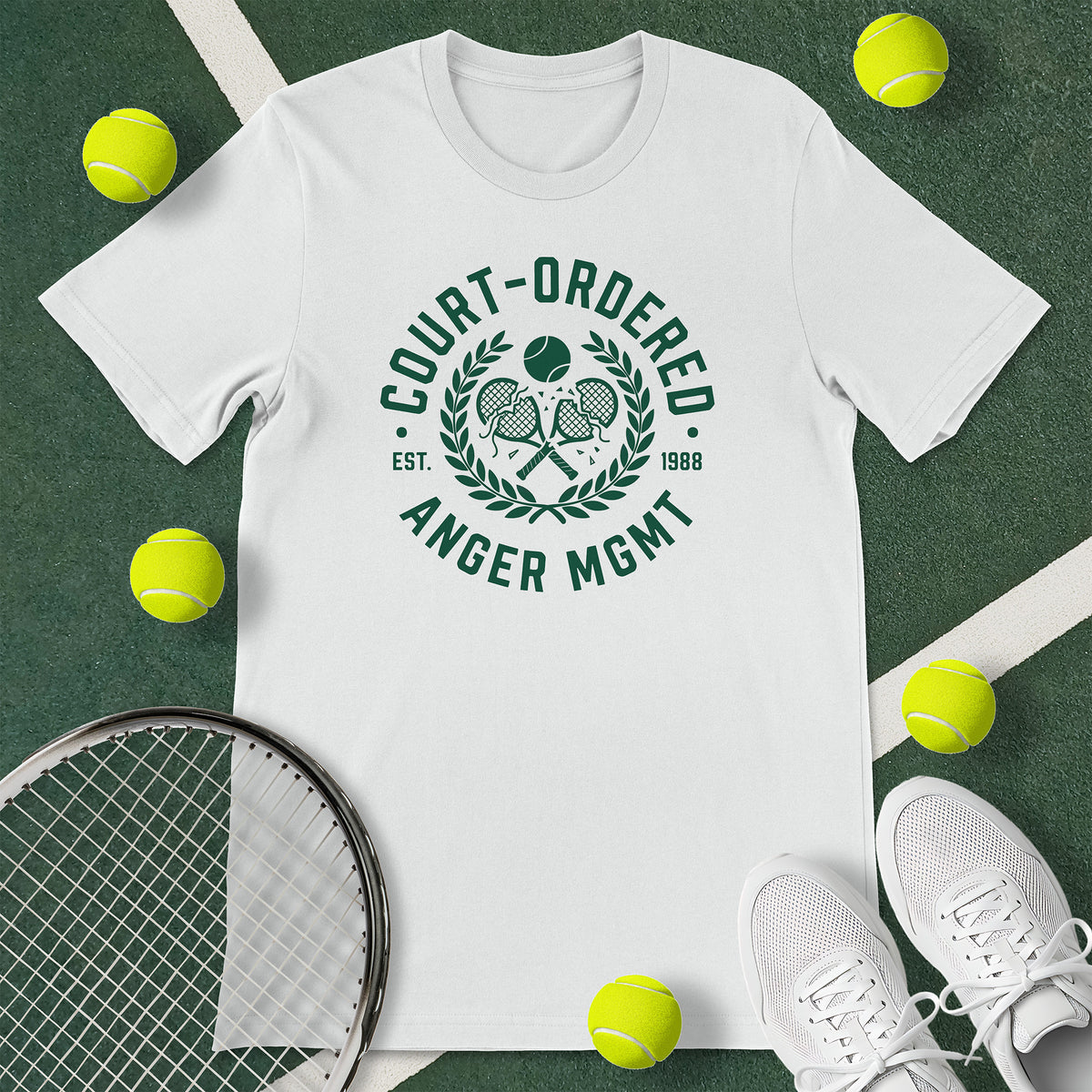 Anger Management Tennis T-Shirt
