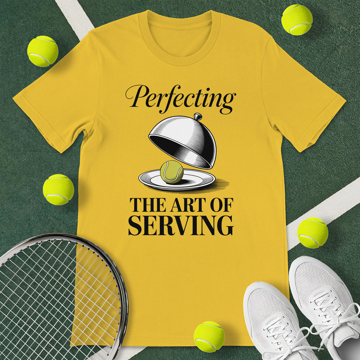 Art Of Serving Tennis T-Shirt
