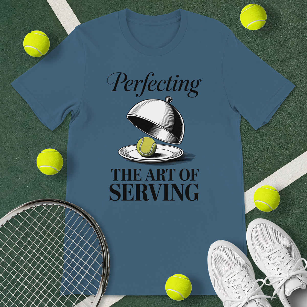 Art Of Serving Tennis T-Shirt