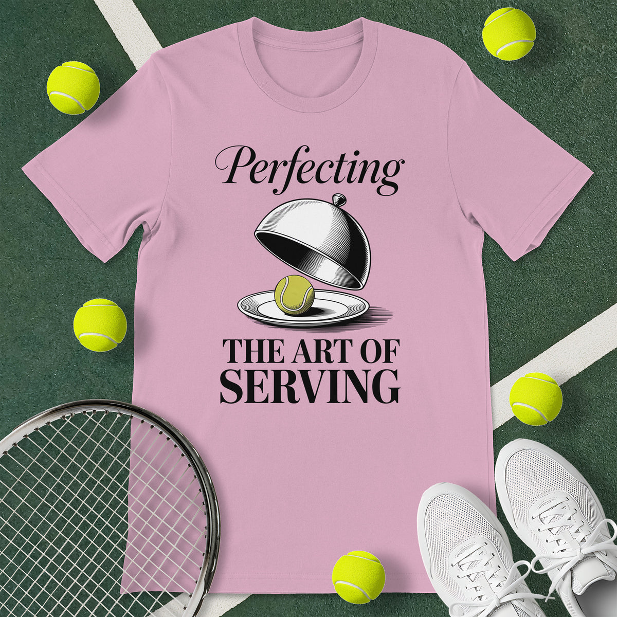 Art Of Serving Tennis T-Shirt