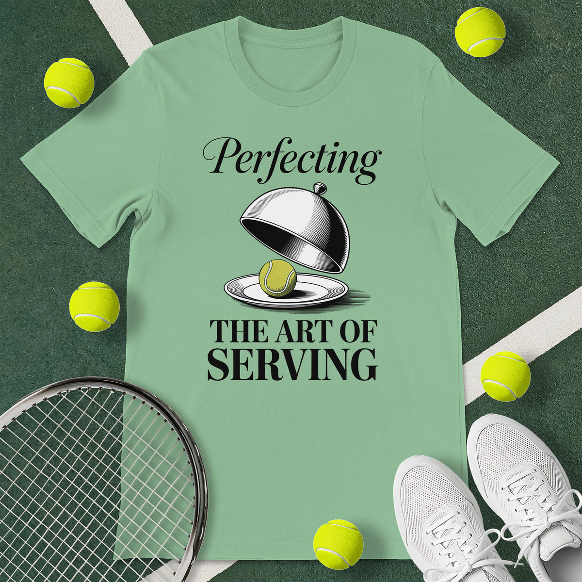 Art Of Serving Tennis T-Shirt