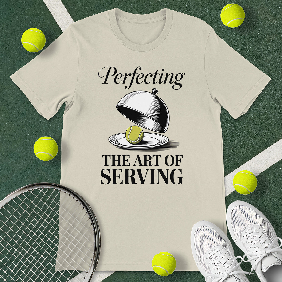 Art Of Serving Tennis T-Shirt