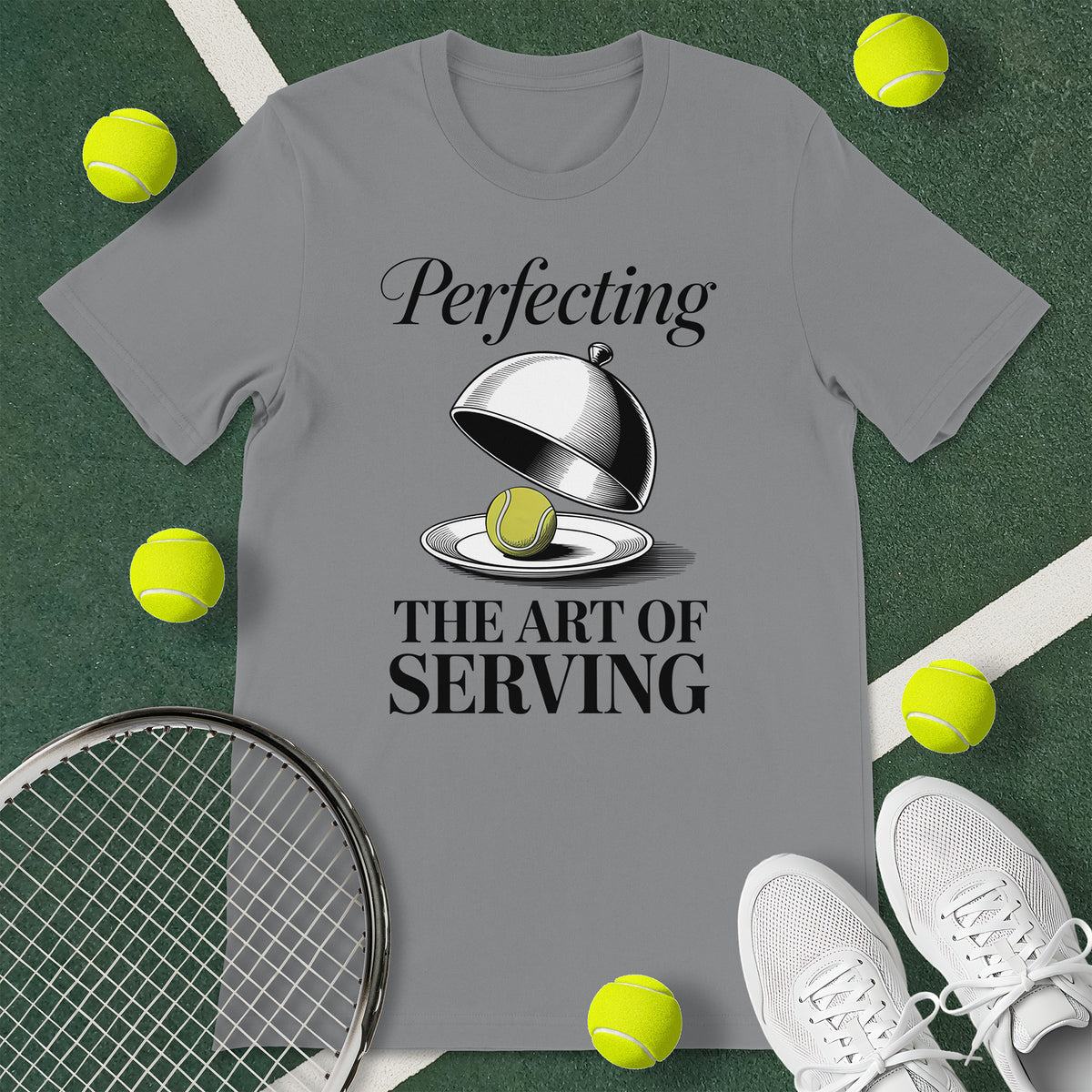 Art Of Serving Tennis T-Shirt