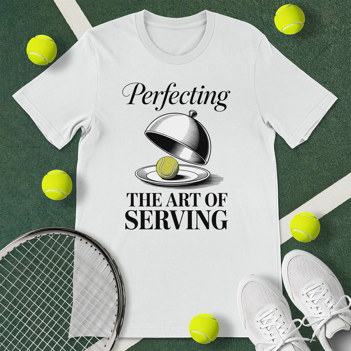 Art Of Serving Tennis T-Shirt