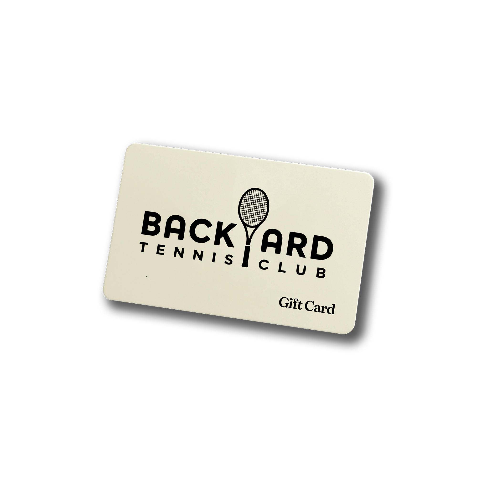 Backyard Tennis Club Gift Card
