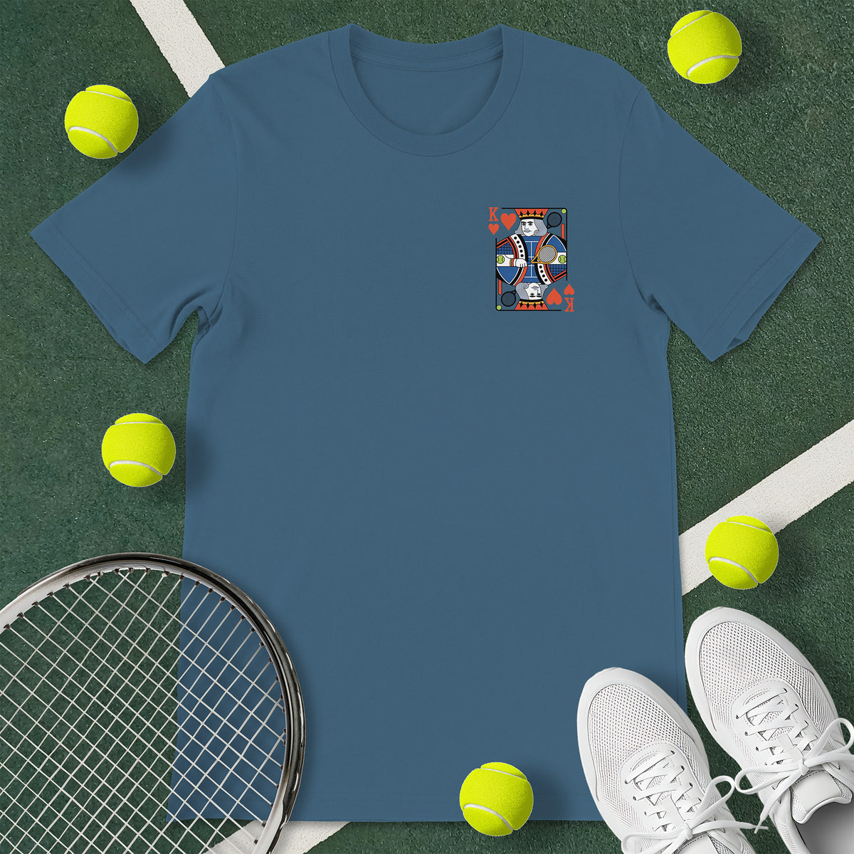 King Card Tennis T-Shirt