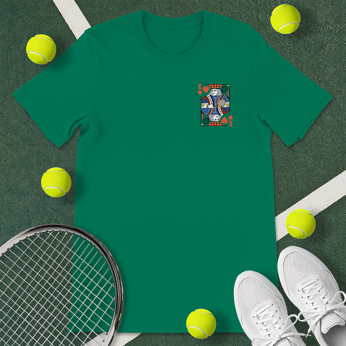 King Card Tennis T-Shirt