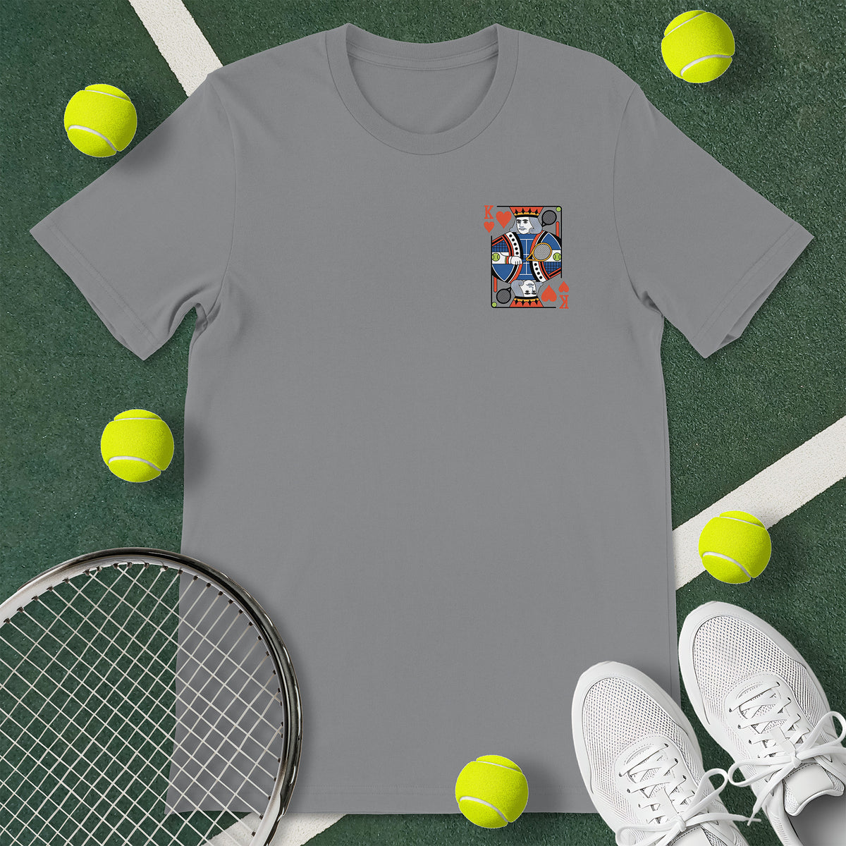 King Card Tennis T-Shirt
