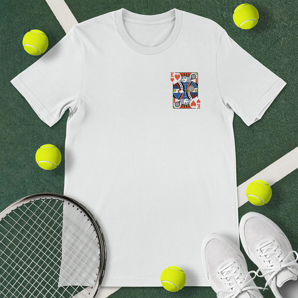 King Card Tennis T-Shirt