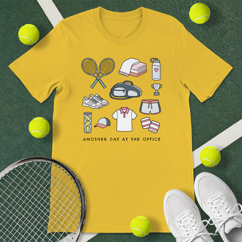 Another Day In The Office Women Tennis T-Shirt