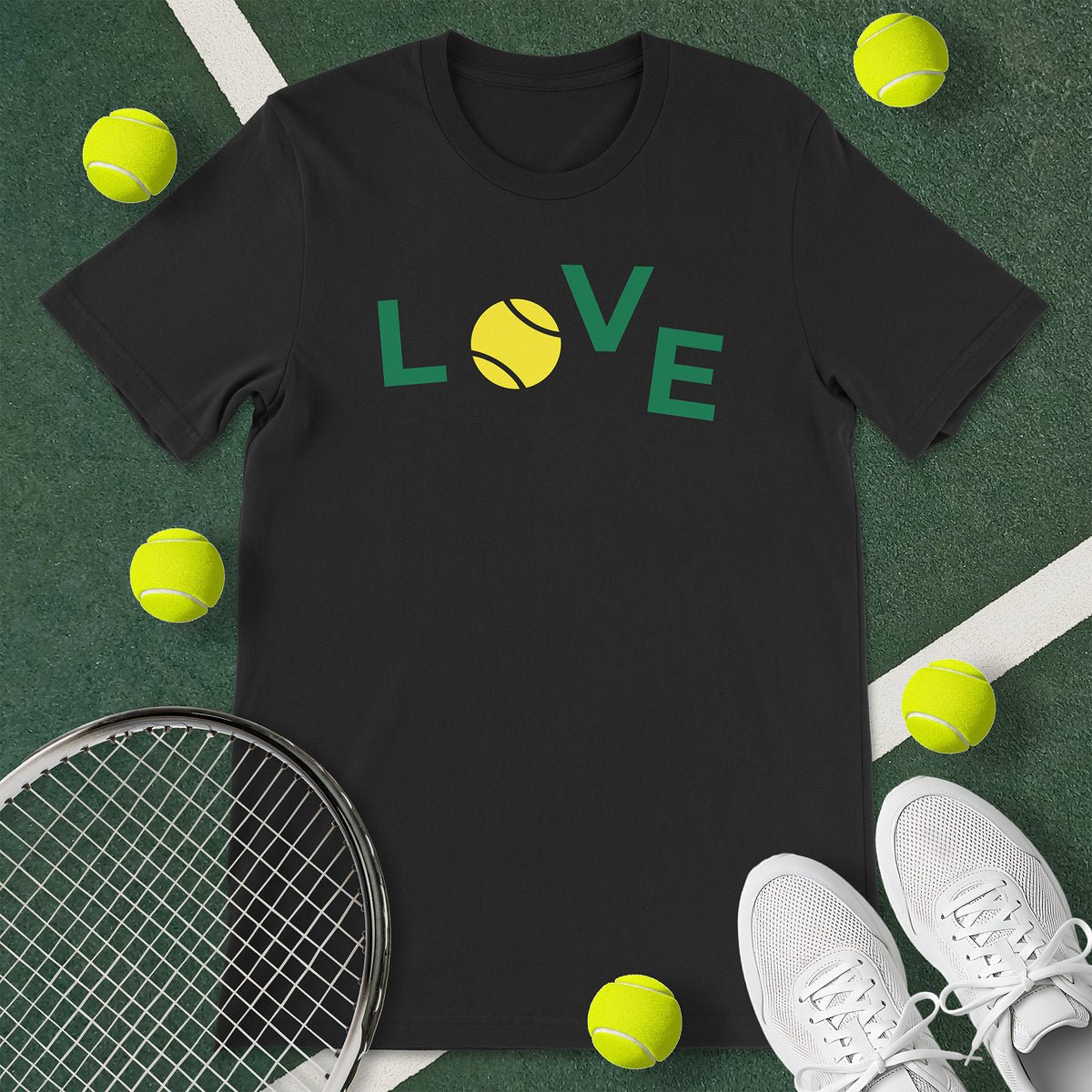 Falling Love Tennis T-Shirt