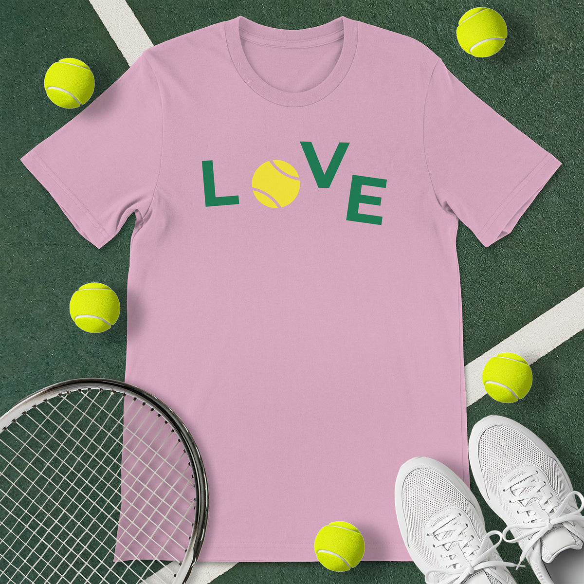 Falling Love Tennis T-Shirt
