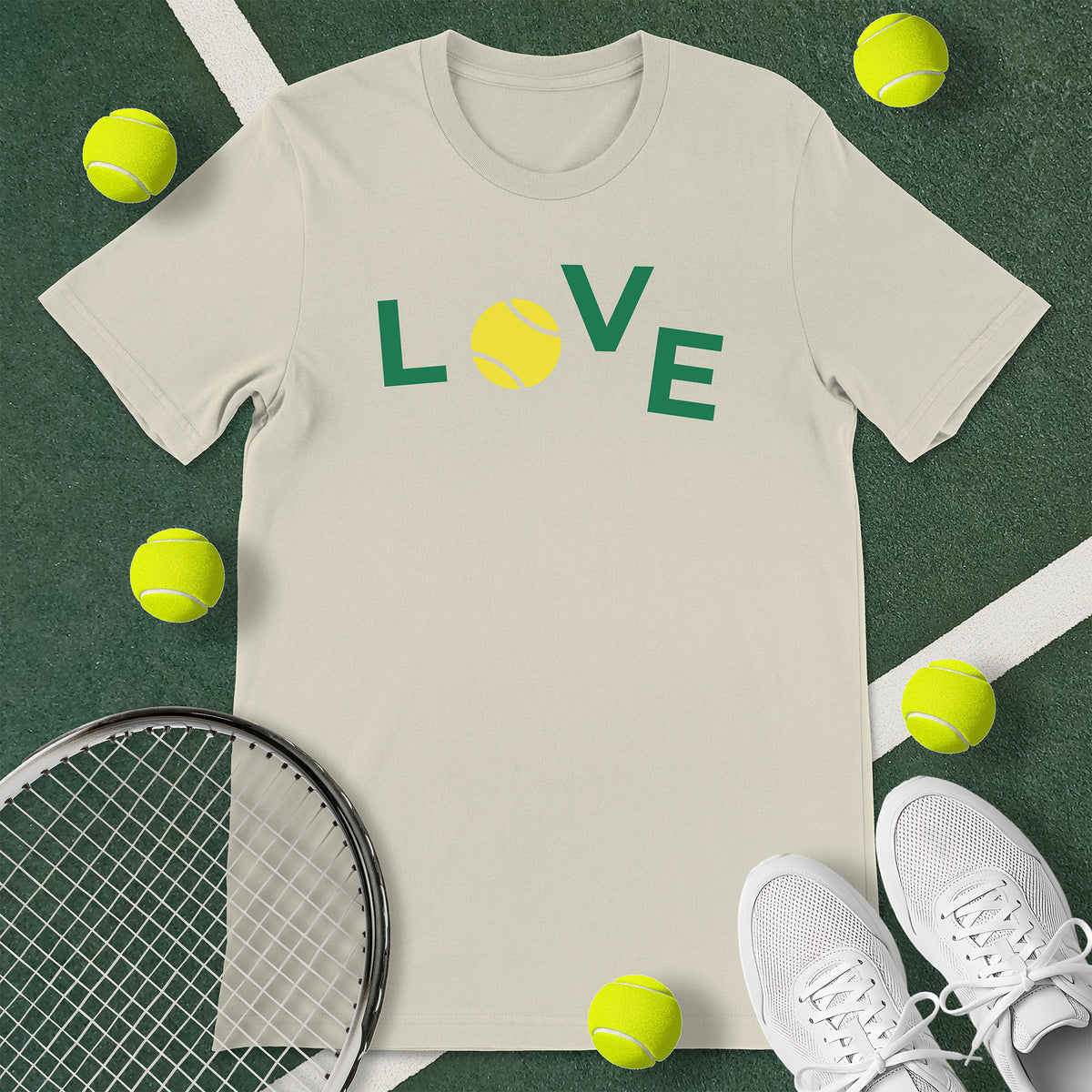 Falling Love Tennis T-Shirt