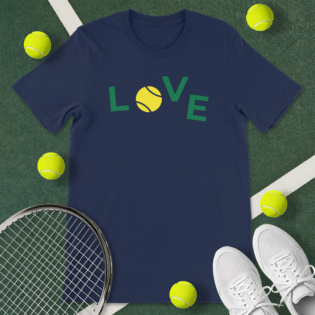 Falling Love Tennis T-Shirt