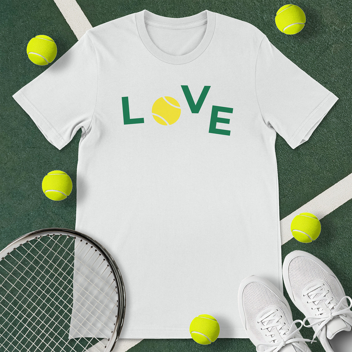 Falling Love Tennis T-Shirt