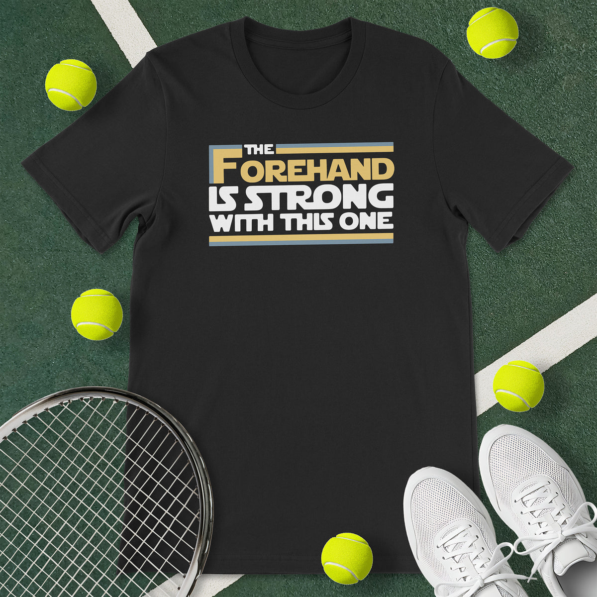 Forehand Strong Tennis T-Shirt