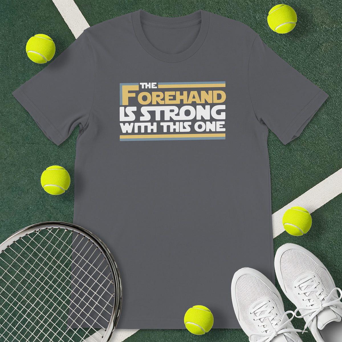 Forehand Strong Tennis T-Shirt