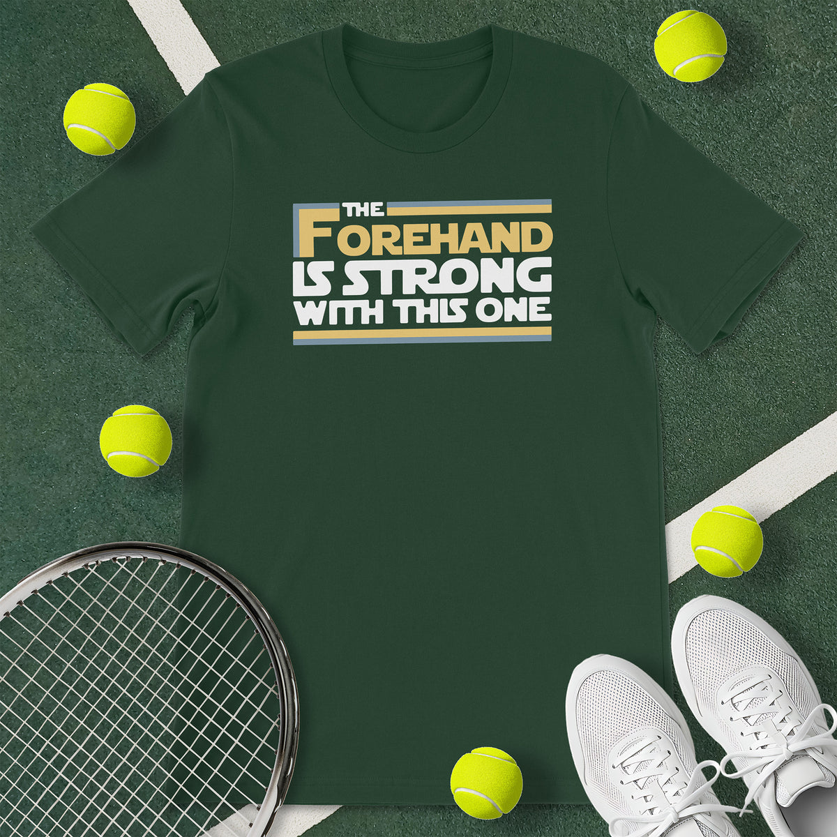 Forehand Strong Tennis T-Shirt