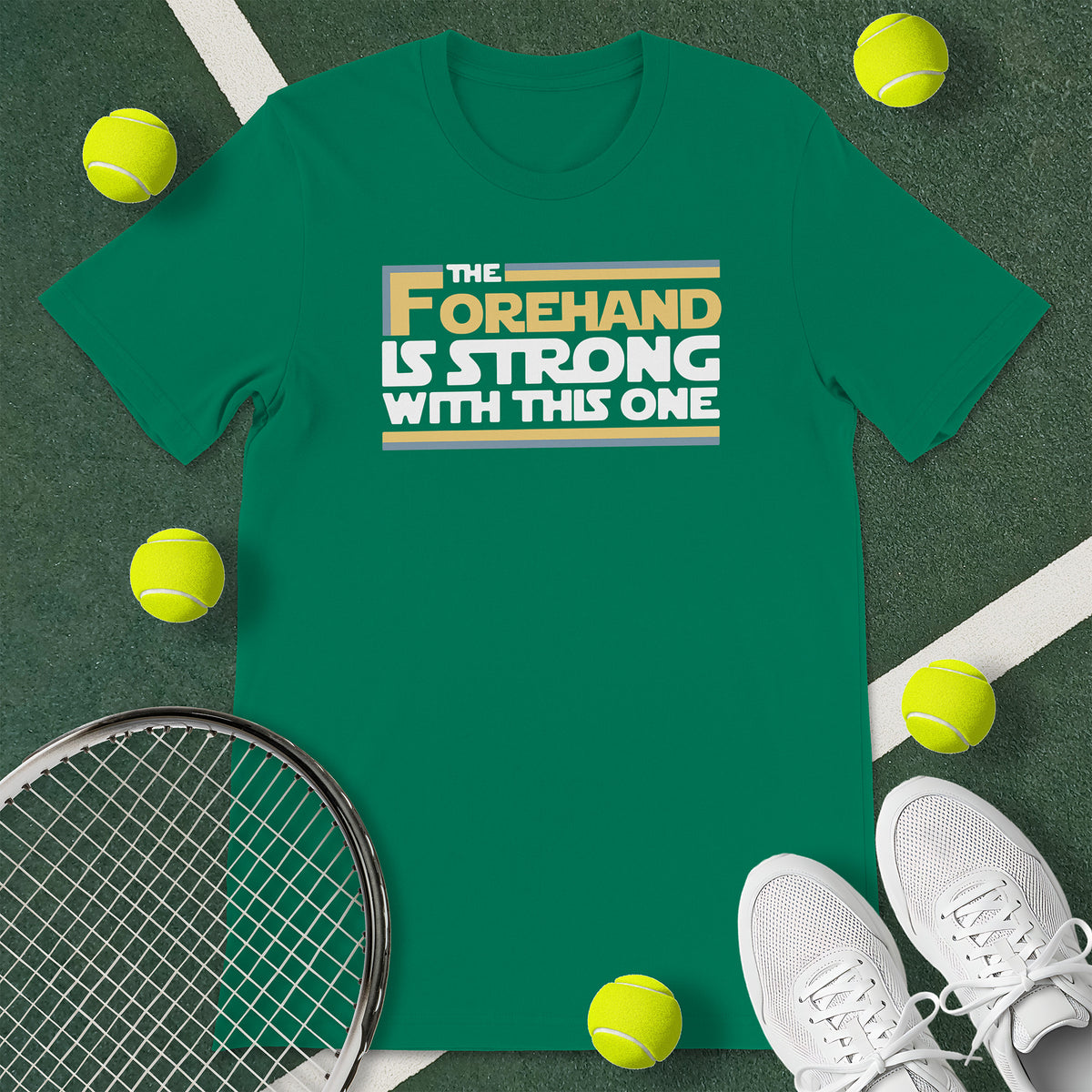 Forehand Strong Tennis T-Shirt