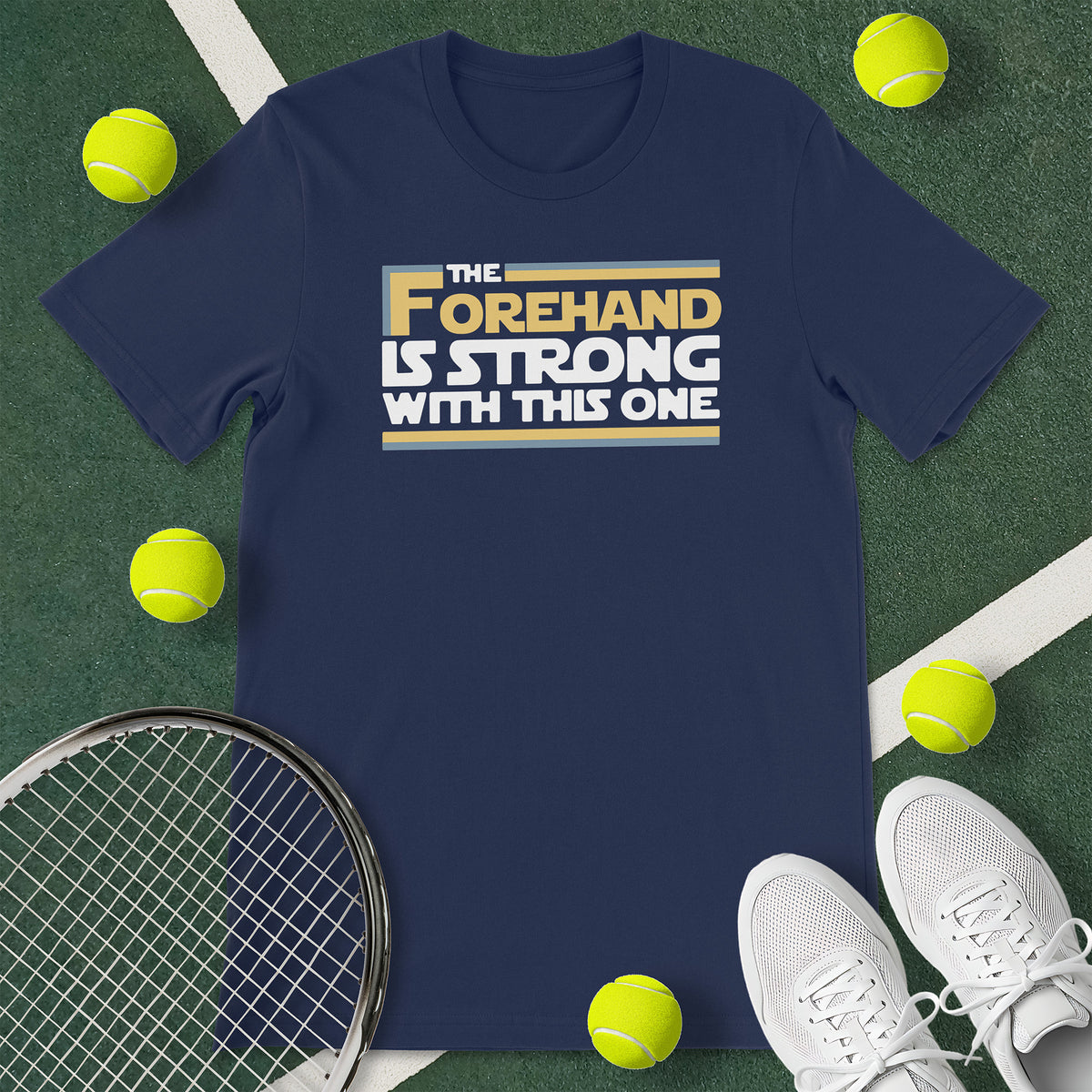 Forehand Strong Tennis T-Shirt