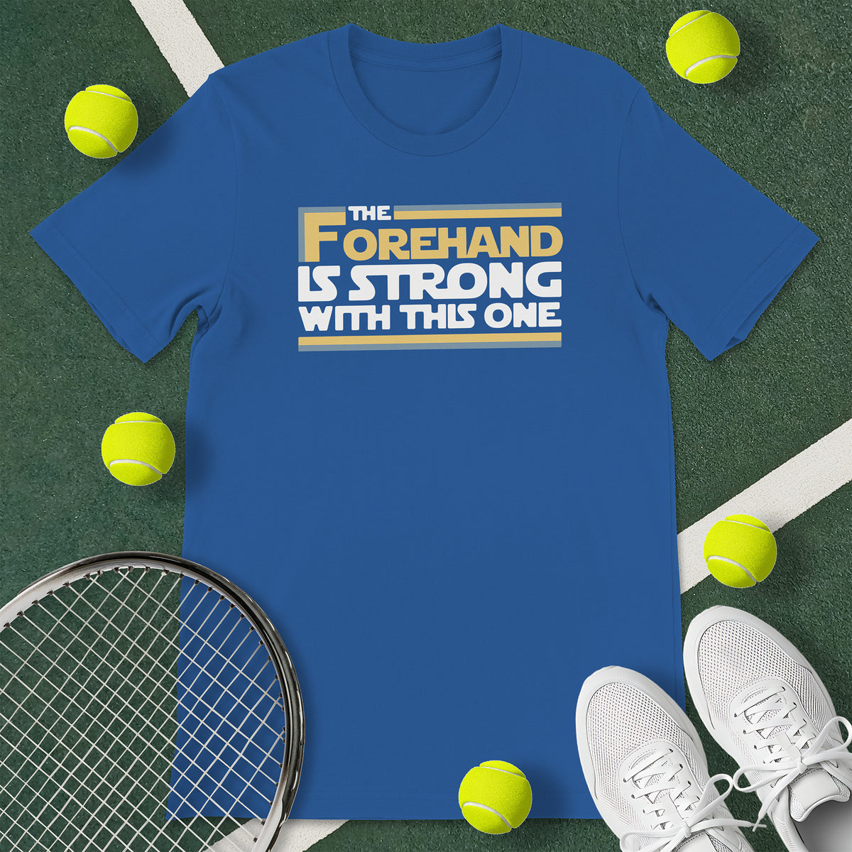 Forehand Strong Tennis T-Shirt