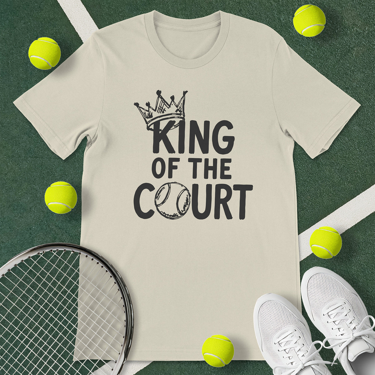 King Of The Court Tennis T-Shirt