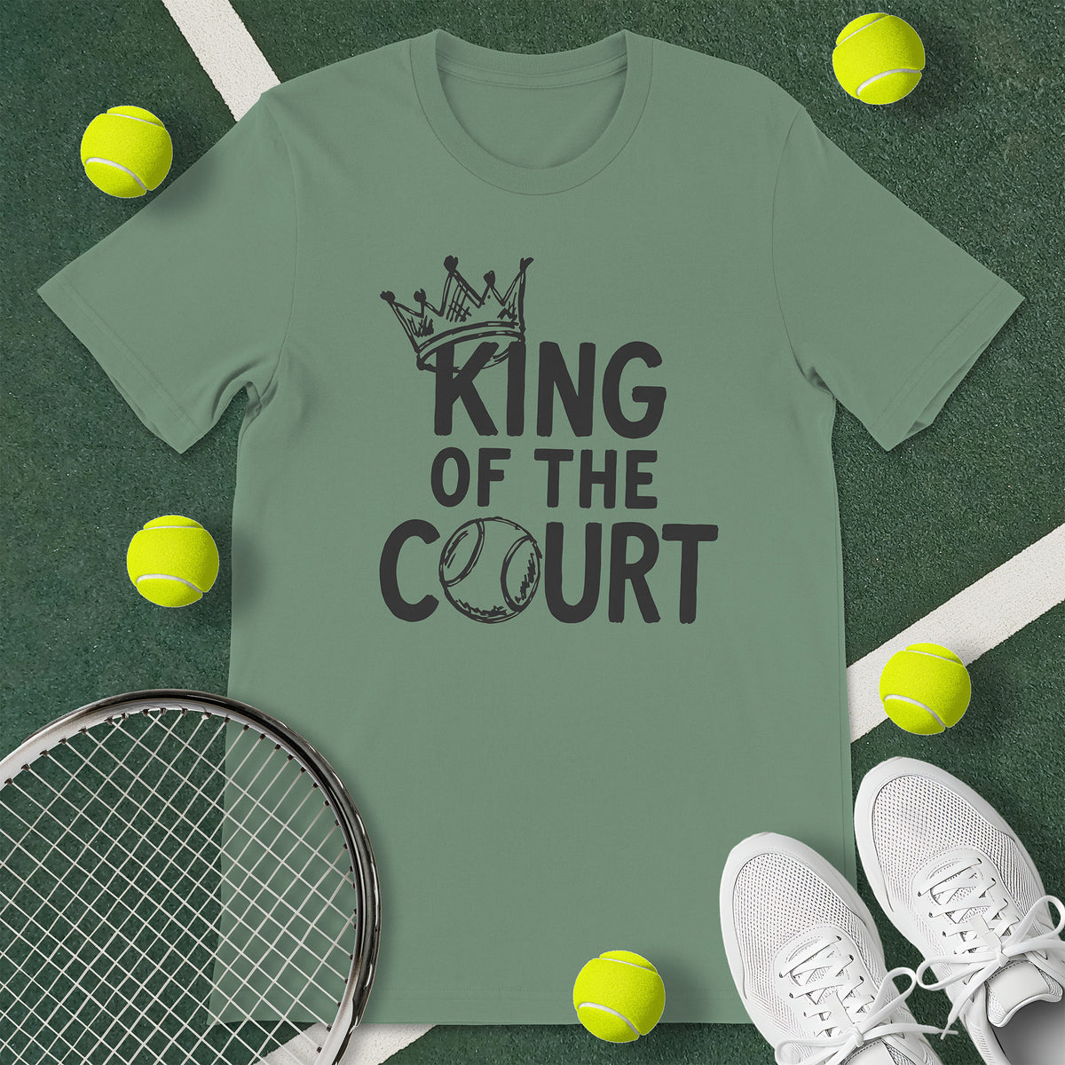 King Of The Court Tennis T-Shirt