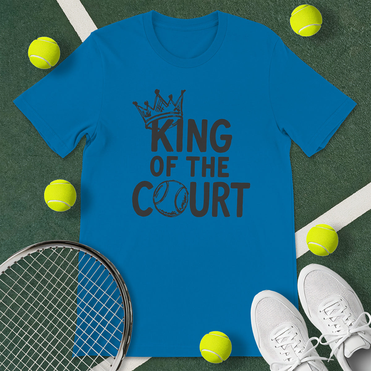 King Of The Court Tennis T-Shirt