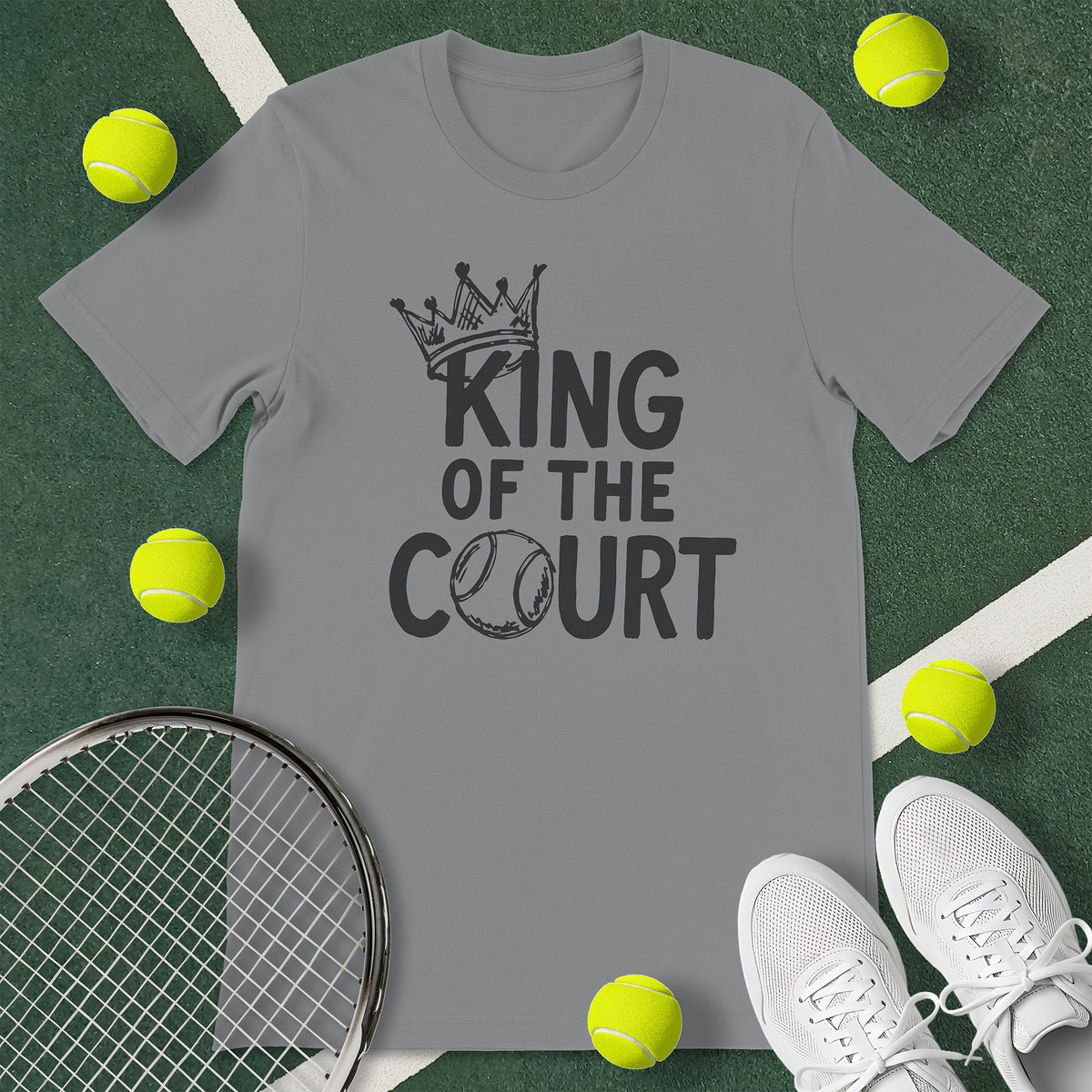 King Of The Court Tennis T-Shirt